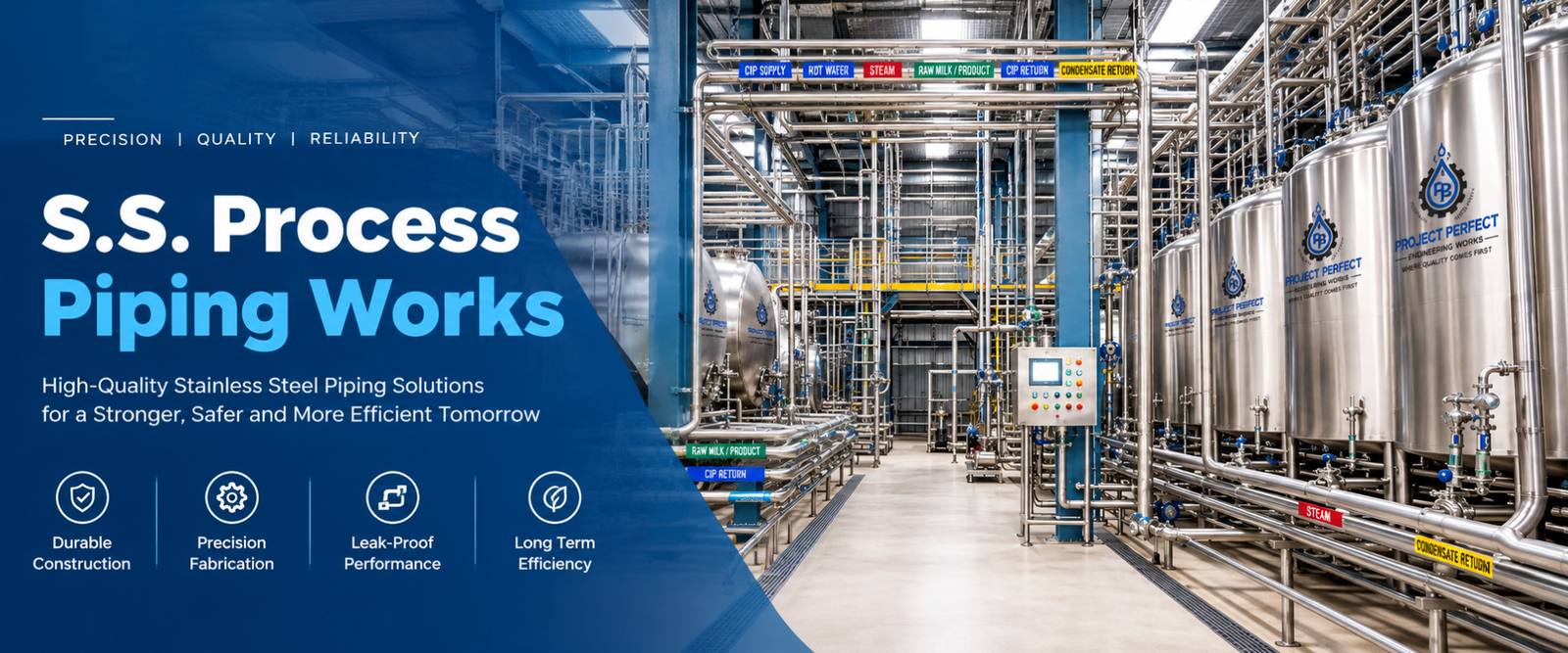 S.S. Process Piping Works