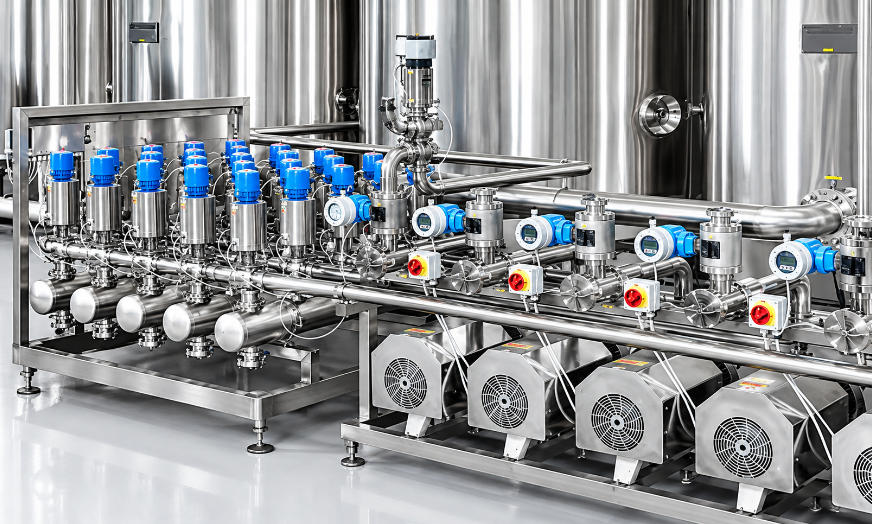 Cip System Fully Automated & Valve Cluster