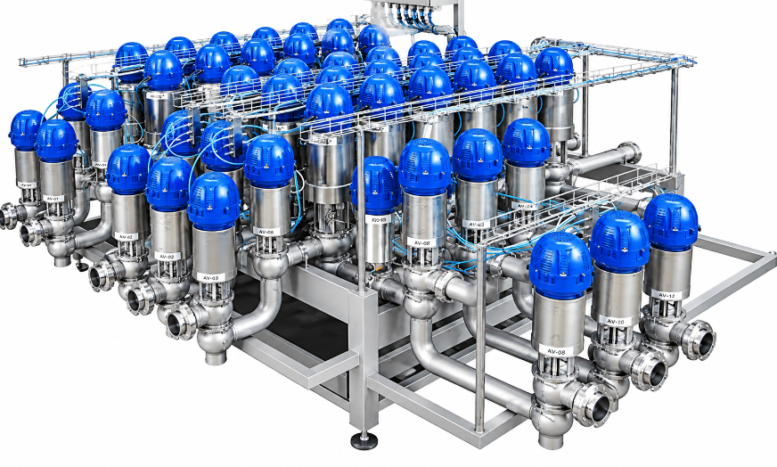 Cip System Fully Automated & Valve Cluster