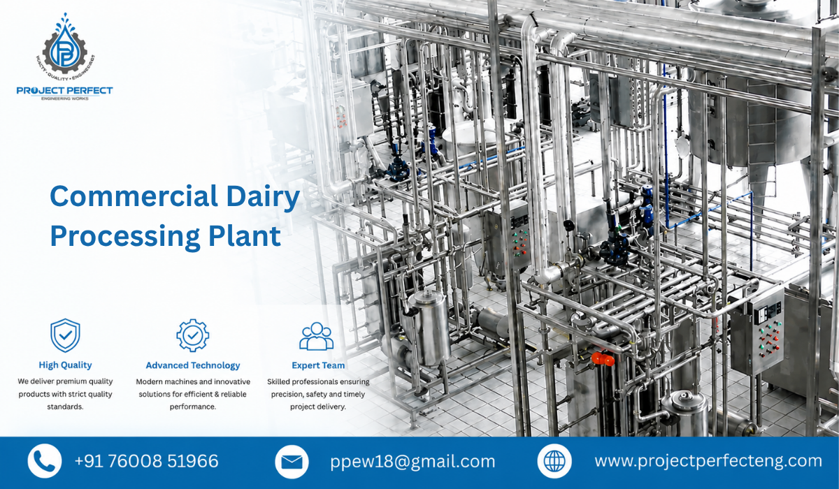 Commercial Dairy Processing Plant