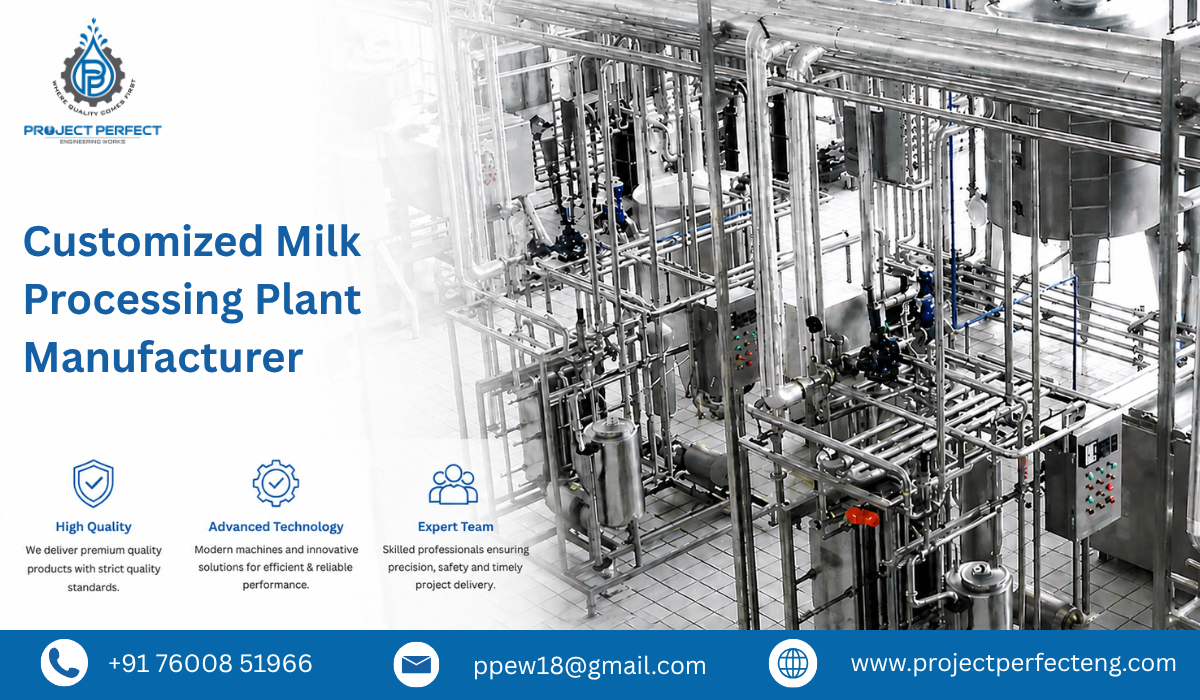 Customized Milk Processing Plant Manufacturer