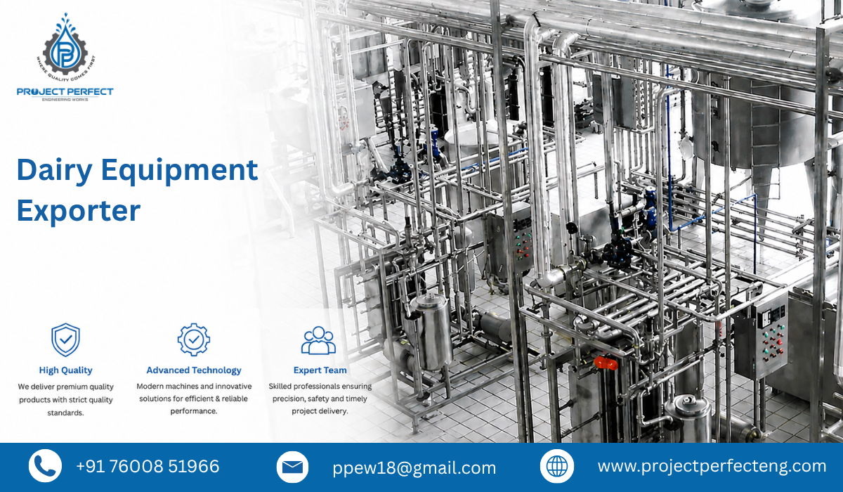  Dairy Equipment Exporter