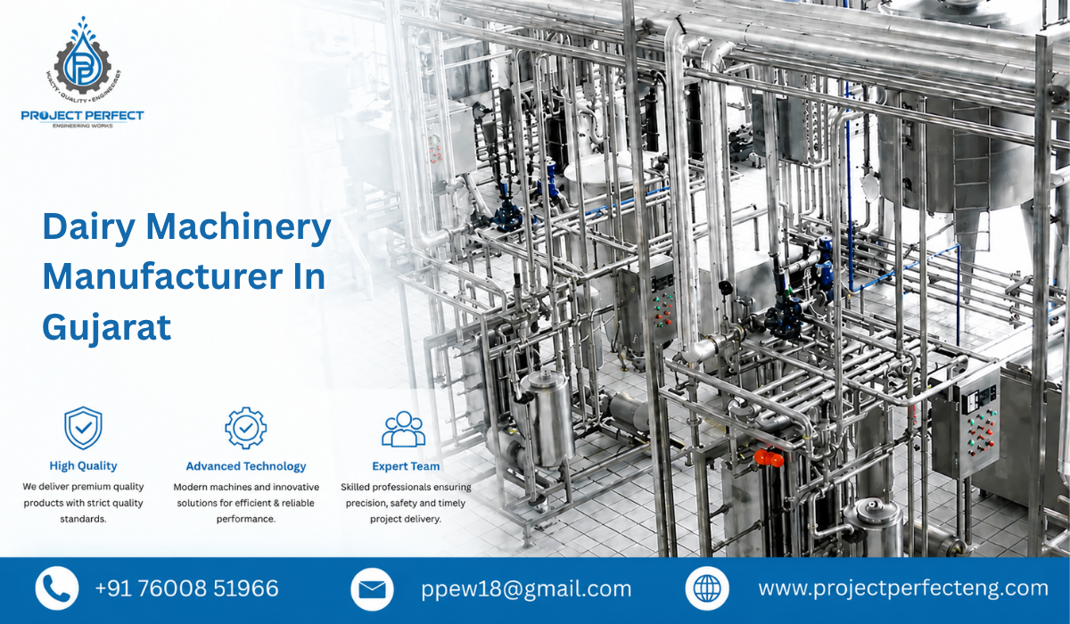 Dairy Machinery Manufacturer In Gujarat
