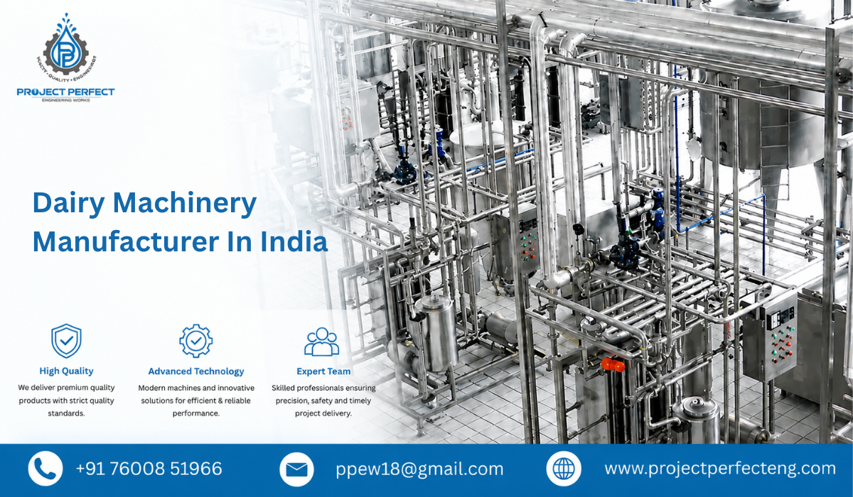 Dairy Machinery Manufacturer In India