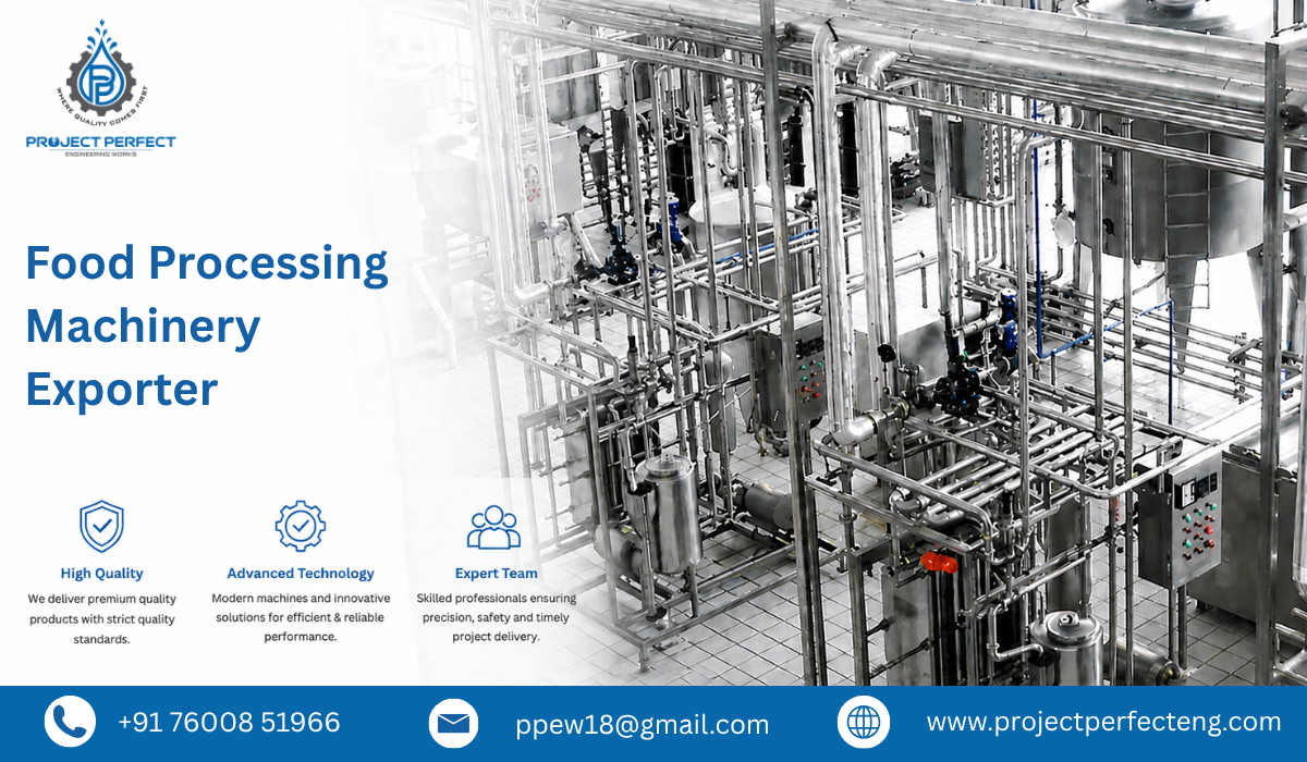  Food Processing Machinery Exporter