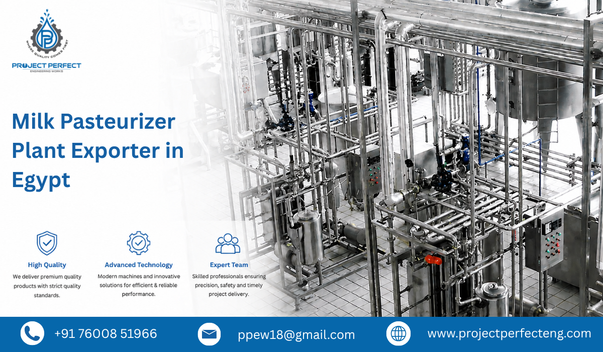  Milk Pasteurizer Plant Exporter in Egypt