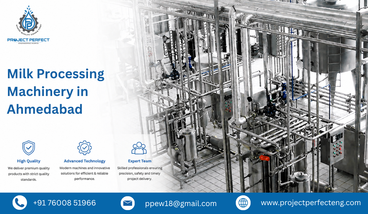 Milk Processing Machinery In Ahmedabad