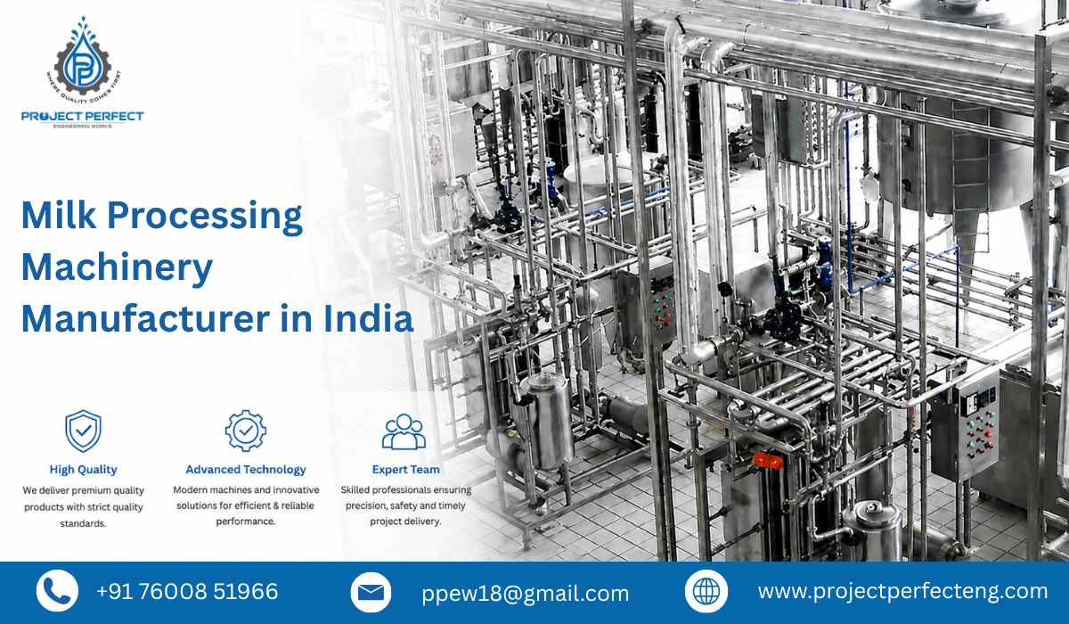 Milk Processing Machinery Manufacturer in India