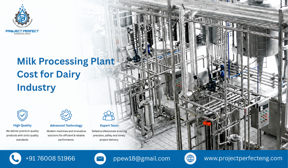 Milk Processing Plant Cost for Dairy Industry