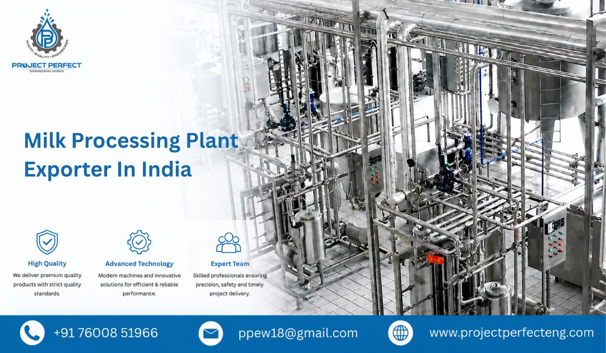 Milk Processing Plant Exporter In India