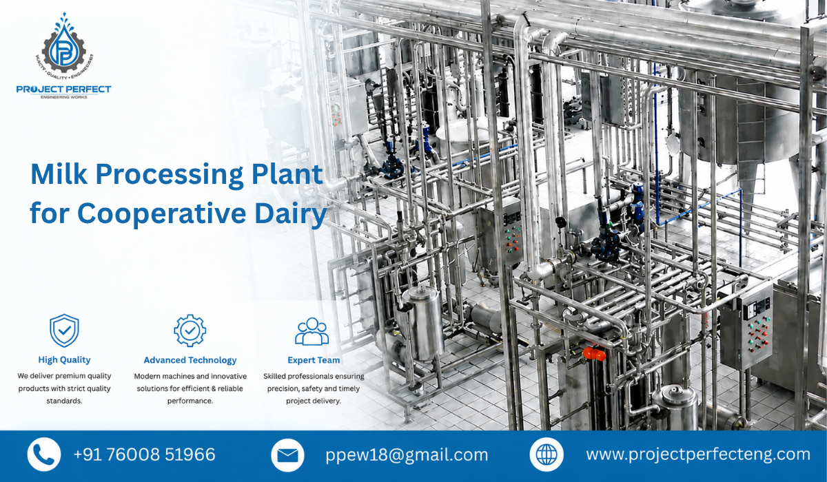 Milk Processing Plant for Cooperative Dairy