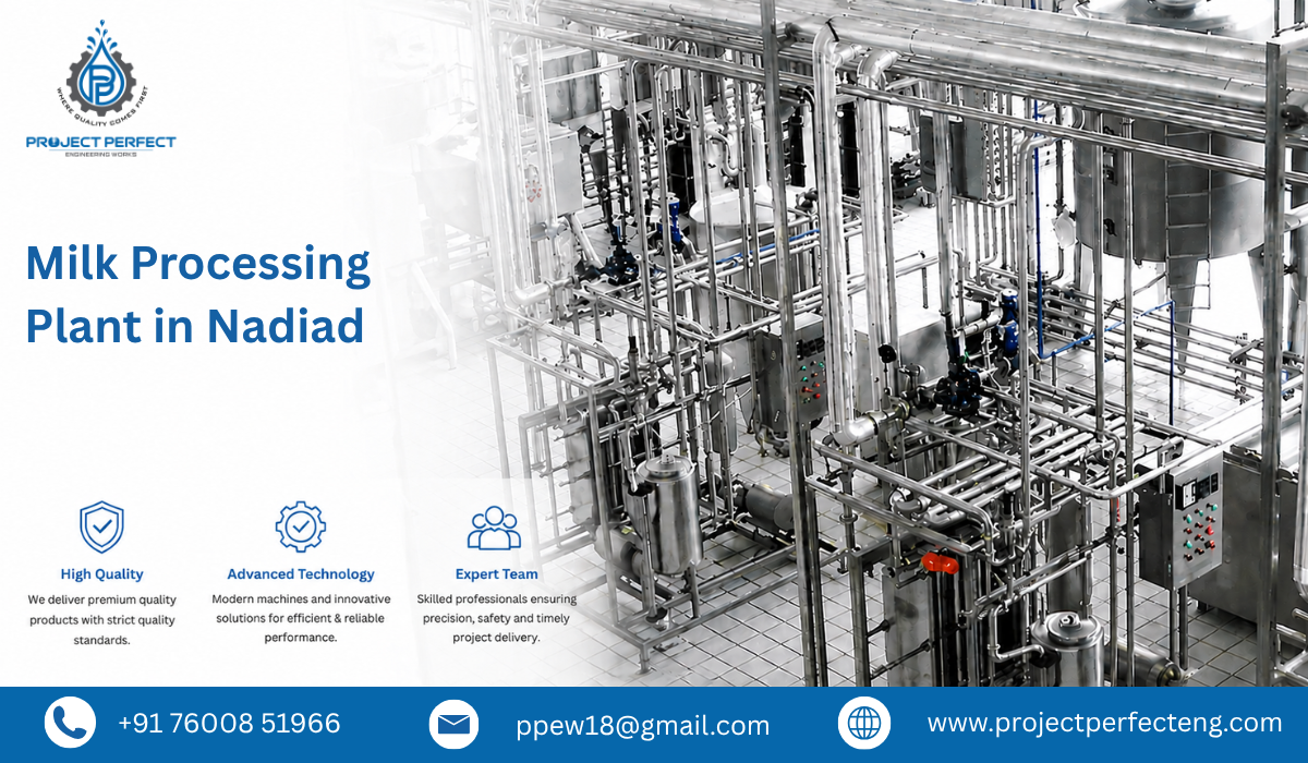 Milk Processing Plant In Nadiad