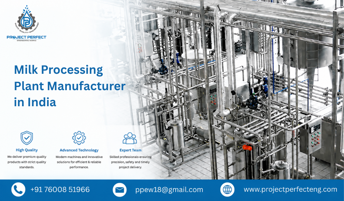 Milk Processing Plant Manufacturer in India