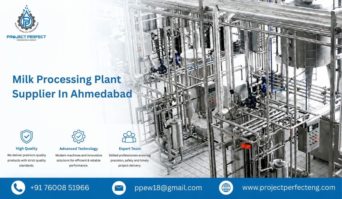 Milk Processing Plant Supplier In Ahmedabad