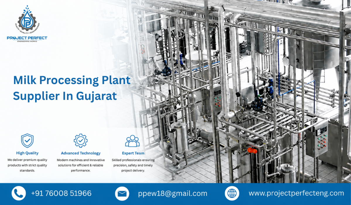 Milk Processing Plant Supplier In Gujarat