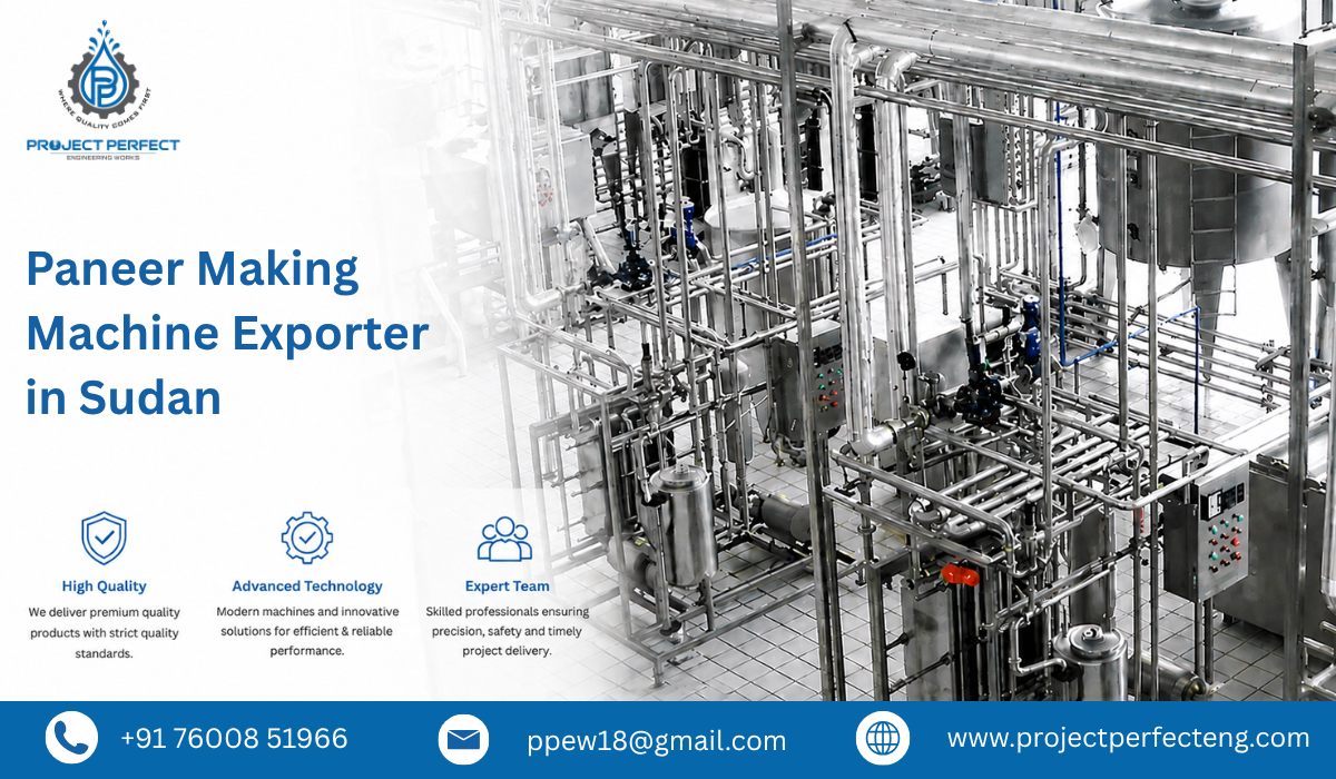  Paneer Making Machine Exporter In Sudan