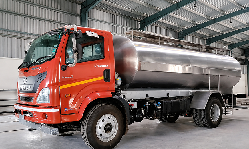 Road Milk Tanker