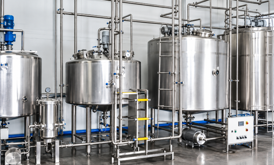 Sugar Syrup Preparation & Blending Section